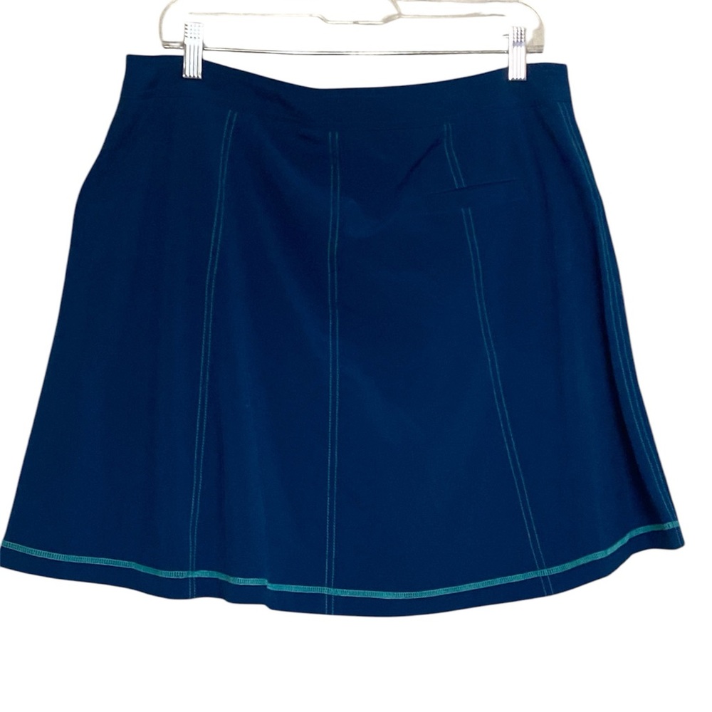 Title Nine Swingtastic Teal Athletic Skort - Picture 2 of 8